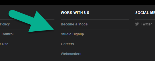 Stripchat studio account