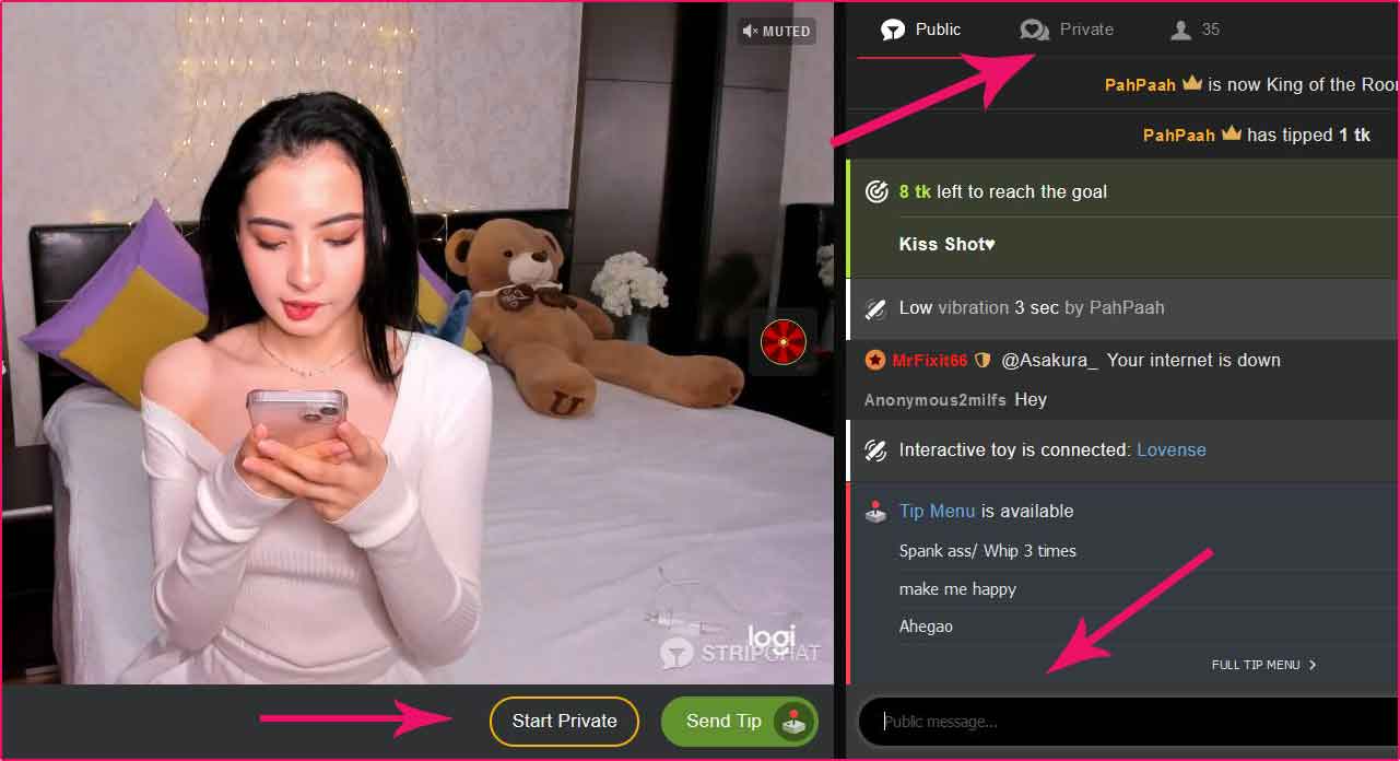 Asian StripChat Chat