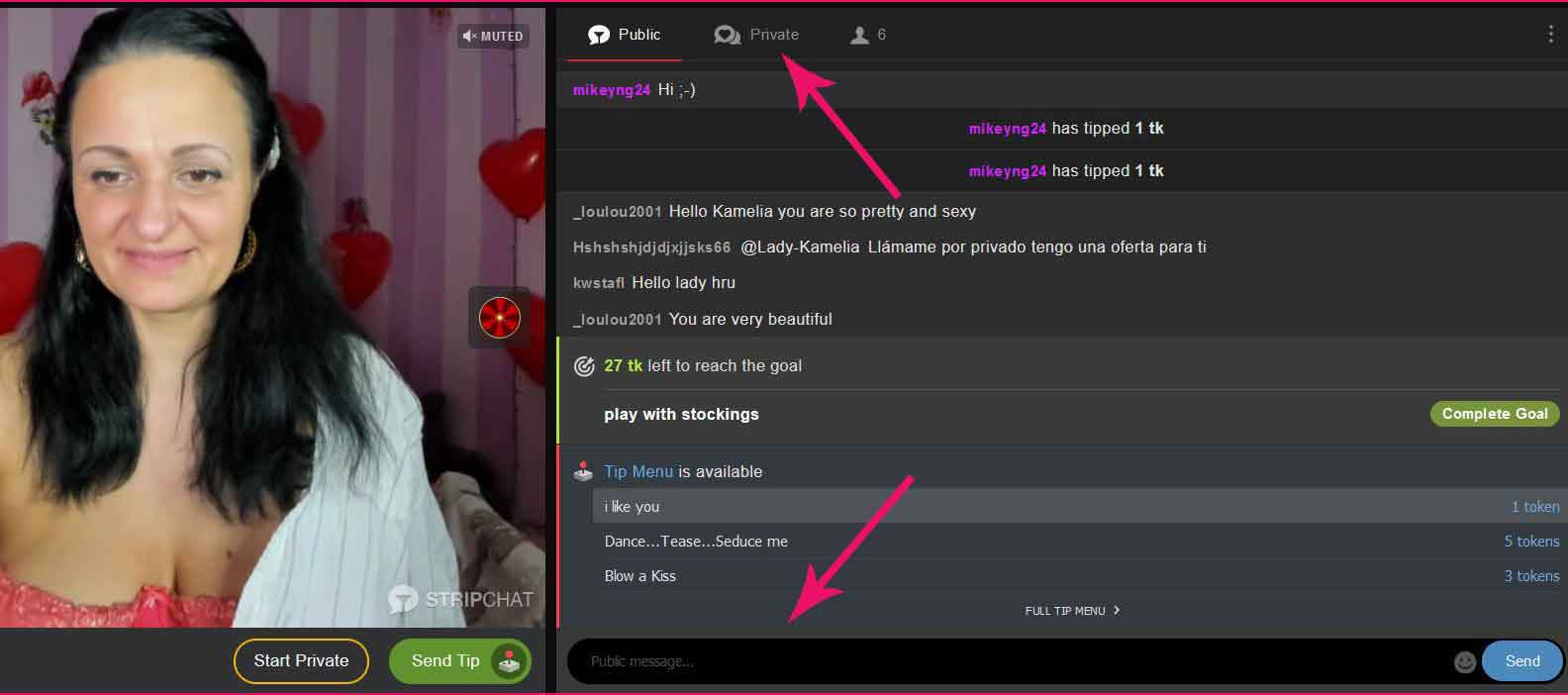 Chat with Mature StripChat Cams