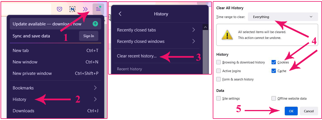 StripChat clear cache